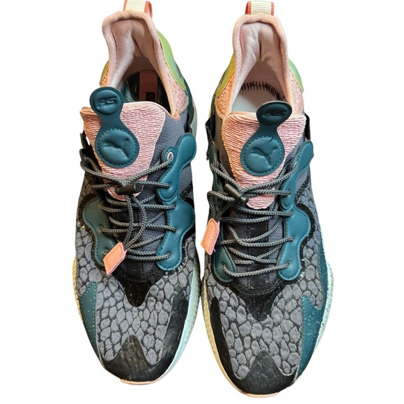 Puma Other - Puma RS-X Running System Shoes Mens Size 12 Multi Color Animal Print 382558-01